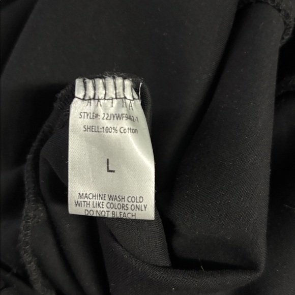 COMFY COZY SWEATSHIRT JUMPSUIT IN BLACK - L - Picture 9 of 9